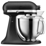 Robot ptissier kitchenaid artisan premium 5ksm185ps fonte noire