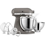 Robot ptissier kitchenaid artisan premium 5ksm185psegr gris imprial