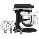 Robot pâtissier kitchenaid artisan 5ksm60spxebm à bol relevable - noir réglisse - 5, 6l Robot pâtissier kitchenaid artisan 5ksm60spxebm à bol relevable - noir réglisse - 5, 6l