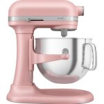 Robot p�tissier kitchenaid artisan 5ksm70shxedr rose poudr�
