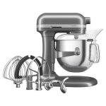 Robot pâtissier kitchenaid artisan 5ksm70shxems à bol relevable - gris étain - 375 w 6, 6 l Robot pâtissier kitchenaid artisan 5ksm70shxems à bol relevable - gris étain - 375 w 6, 6 l
