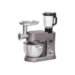 Robot patissier multifonction 4 en 1 - 6, 2 l 1200w clatronic km 3674 titan