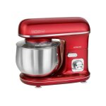 Robot pétrin multifonction 5l 1100w bomann km 6010 cb rouge Robot pétrin multifonction 5l 1100w bomann km 6010 cb rouge