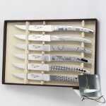 Roger orfevre coffret 6 couteaux le thiers 23 cm inox maison / 10107