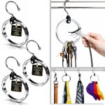 Rolly hanger cintre gain de place - lot de 3 porte cintre m�tal pour rangement v�tement et maison cintres ...