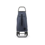 Rolser - chariot de courses 4 roues tweed bleu marine - bleu