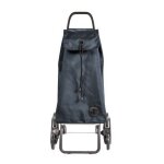 Rolser - chariot de courses 6 roues mf bleu clair - gris Rolser - chariot de courses 6 roues mf bleu clair - gris