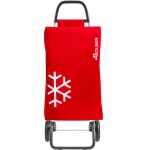 Rolser - chariot de courses igloo 2 roues sac isotherme rouge - rouge