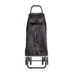 Imax mf - chariot de course pliable - 4 roues - noir - spacieux et r�sistant, cadre robuste en aluminium, ...