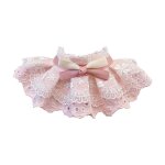 (rose)petit bavoir broderie triangle vtements a la mode costume avec rglable scraft bavoirs pour animaux ...