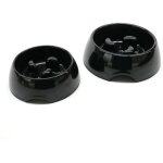 Rosewood gamelle d alimentation lente anti - glouton en m�lamine pour chiens taille m