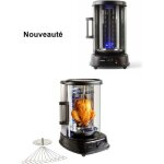 Rôtissoire grill horizontale thermostat réglable 1500 w rotation 360 en acier inoxydable pour volaille ... Rôtissoire grill horizontale thermostat réglable 1500 w rotation 360 en acier inoxydable pour volaille ...
