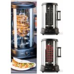 R�tissoire grill horizontale thermostat r�glable 1500w rotation 360 en acier inoxydable pour volaille ...