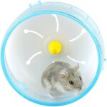 Roue de course silencieuse pour hamster, jouet d'exercice de jogging de 14 cm, accessoires pour cage ...