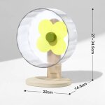 Roue de jogging pour petits animaux de compagnie, roue d'exercice pour chinchilla et rat, accessoires ...