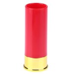 Rouge - verres a liqueur en forme de balle de fusil de chasse en plastique, bouteille de clic de voyage, ...