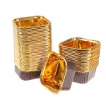 Rouleau de papier en mousseline de soie, 50 pi�ces, plus epais, carr� r�sistant a l'huile, tasse a g�teau, ...