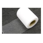 Rouleau tulle uni blanc 10 cm x 20 m