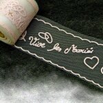 Rouleau vive les maries - rose