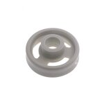 Roulette panier inf�rieur (l'unite) d'origine lave - vaisselle (c00056347 ariston hotpoint scholtes whirlpool ...