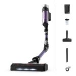 Rowenta rh2039 aspirateur - balai 2 en 1 batterie sec sans sac 0, 4 l 250 w noir et violet