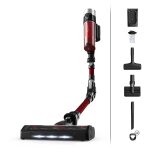 Rowenta rh2079 aspirateur - balai 2 en 1 batterie sec sans sac 0, 4 l 250 w noir et rouge