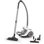 Rowenta swift power cyclonic ro2957ea - aspirateur - traineau - sans sac - blanc / gris