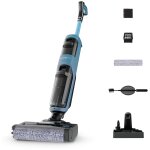 Rowenta x - clean 2 gz2271e0 aspirateur balai et balai �lectrique batterie sec&humide sans sac bleu