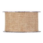 Ruban en lin naturel 50mmx15m