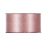 Ruban satin double face 40mmx25m vieux rose