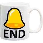 Rude comedy bell end 11oz ceramic mug