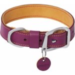 Ruffwear frisco collier en cuir durable violet t36 - 43 cm