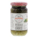 Rummo pesto alla genovese sauce italienne traditionnelle au basilic, ail et parmesan 185g