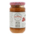 Rummo pesto rosso sauce italienne authentique au basilic et tomates s�ch�es 190g pot gourmet saveur m�diterran ...
