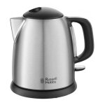 Russell hobbs 24991 - 70 bouilloire 1 l 2400 w noir et acier inoxydable