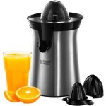 Presse - agrumes �lectrique russell hobbs 22760 - 56 - 2 c�nes interchangeables - jus de fruit frais ...