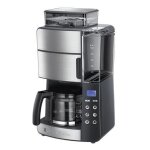 Russell hobbs grind and brew glass carafe enti�rement automatique machine � caf� filtre 1, 25 l