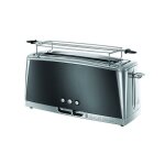 Russell hobbs luna 23251 - 56 - grille - pain - 2 tranche - 1 emplacements - gris clair de lune