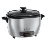 Russell hobbs maxicook cuiseur � riz 5 l 1000 w noir et acier inoxydable