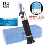 Rz réfractomètre de salinité de l'eau de mer, testeur d'hydromètre automatique professionnel pour aquarium ... Rz réfractomètre de salinité de l'eau de mer, testeur d'hydromètre automatique professionnel pour aquarium ...