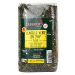 Sabarot lentilles vertes du puy aop, riches en prot�ines, qualit� sup�rieure, 1000g