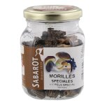 Sabarot morilles sp�ciales s�ch�es premium 30g - champignons sauvages gourmets pour cuisine fran�aise ...