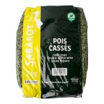 Sabarot pois cass�s verts riches en prot�ines pour soupe et cuisine 5 kg