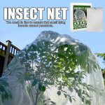 Sac agricole anti - oiseaux anti - insectes sac de fruits en maille respirante sac de protection blanc ...