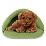 Sac de couchage chaud d'hiver pour chiot, chat, lit, niche, tapis de couchage, nid pour chien, doux, ...
