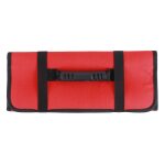 Sac a couteaux de chef 3 couleurs, cuisine, poches de rangement portables durables, noir bleu rouge, ...
