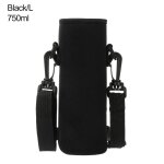 Sac de couverture de bouteille d'eau avec sangle en noprne, support de stockage d'eau, bandoulire ...