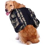 Sac a dos pour chien avec grandes poches, sac a bandouli�re mignon sac de transport r�glable pour grands ...