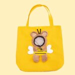Sac a dos en toile pour animal de compagnie, sacoche a bandoulire portable, mignon et amusant, pour ...