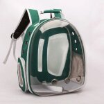 Sac a dos de transport pour chat en pvc, entirement transparent, fiable, pour animaux de compagnie, ...